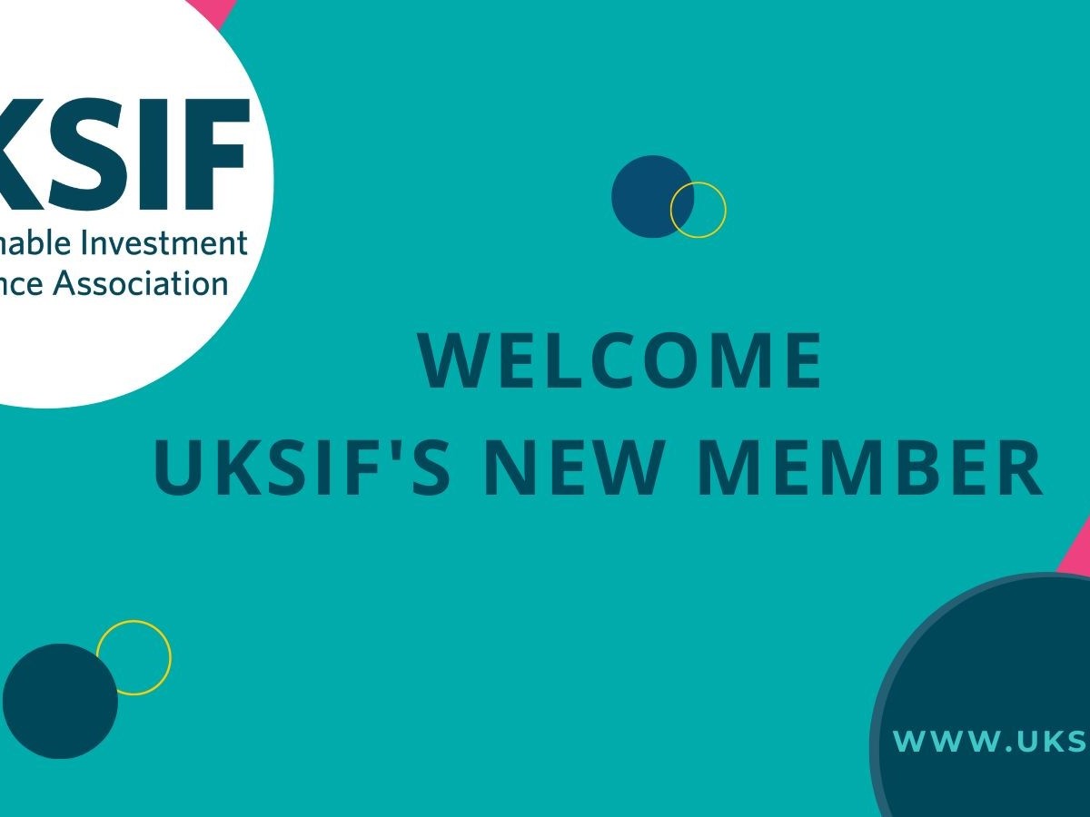 Green RWA joins�UKSIF