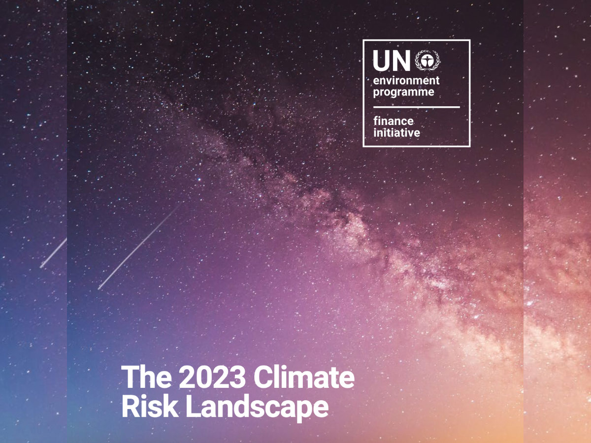 Green RWA integrates the CERM in the UNEP FI�s Climate Risk Tool�Dashboard